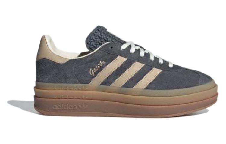(WMNS) adidas Gazelle Bold 'Grey Magic Beige Gum' IE0428 - 2