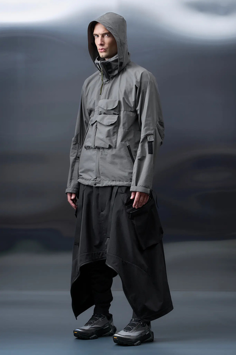 ACRONYM SK30-DS Schoeller Dryskin Convert Cargo Skirt Black outlook