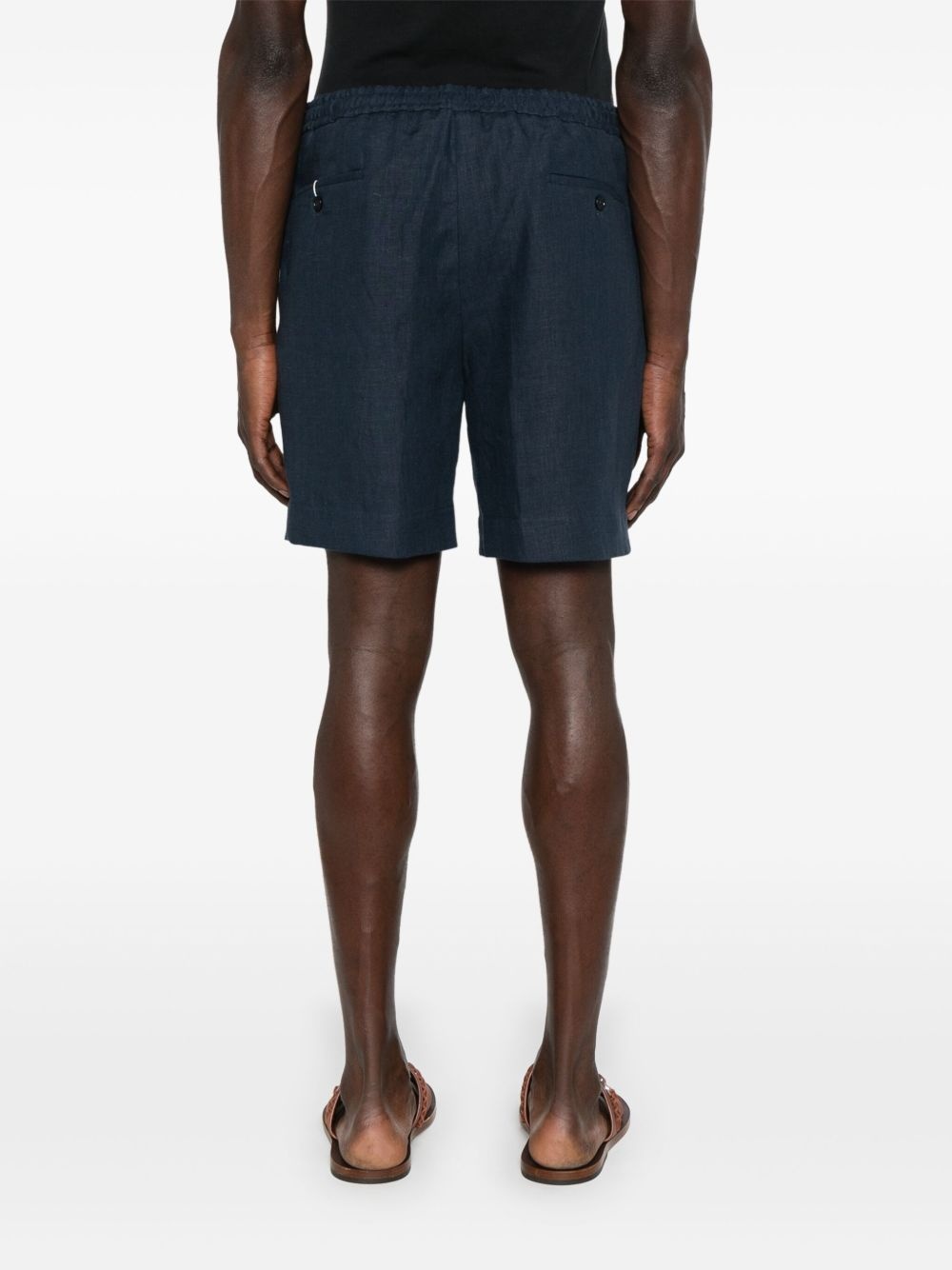 linen shorts - 4