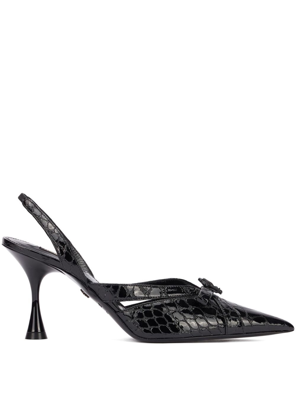 pointed-toe slingback pumps - 1