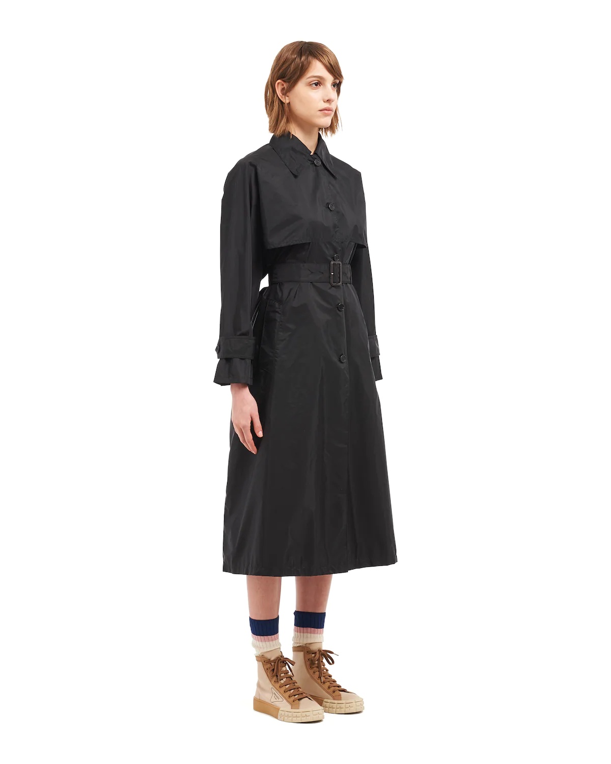 Lightweight Nylon trench coat - 3