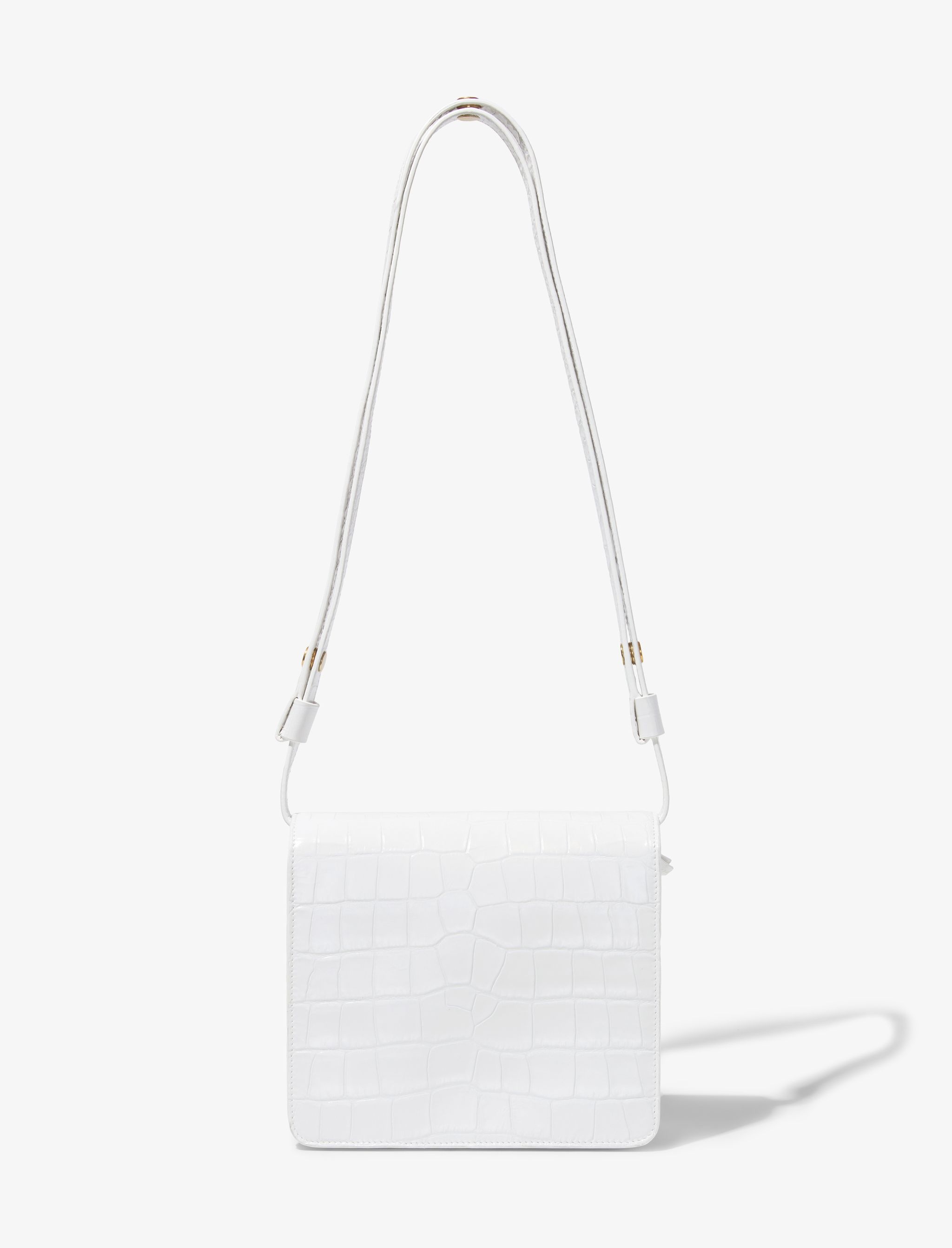 Embossed Croc Dia Day Bag - 4