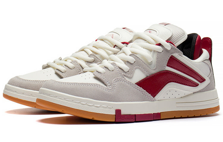 (WMNS) Li-Ning Wave Pro 'Grey Red' AECS060-1 - 3