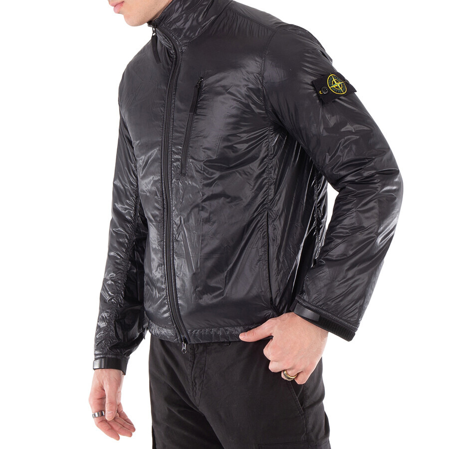 Stone Island Men's Black Light Packable Blouson With Hood - 2