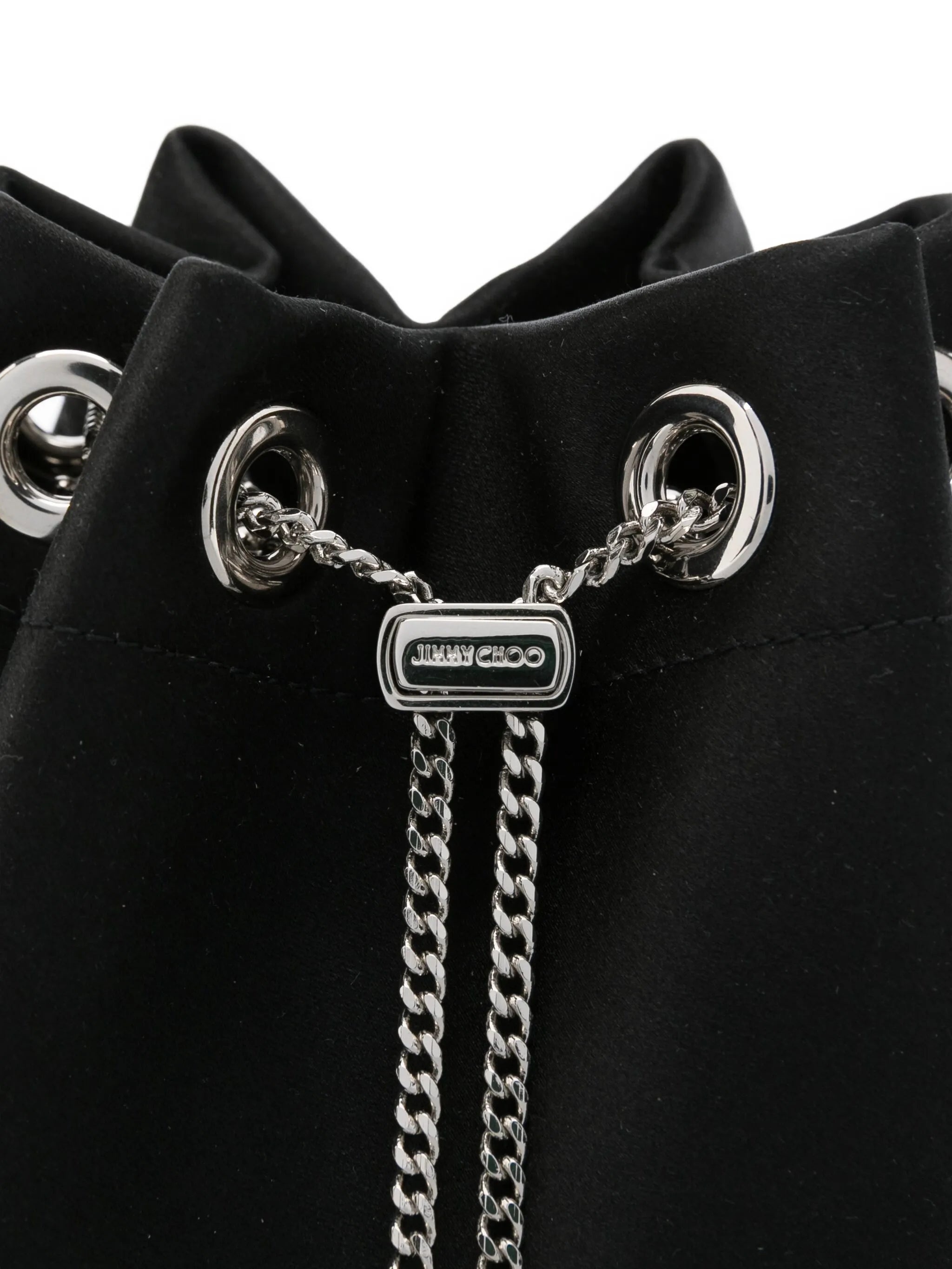 Jimmy Choo Bon Bon Crystal-embellished Drawstring Bag - 4