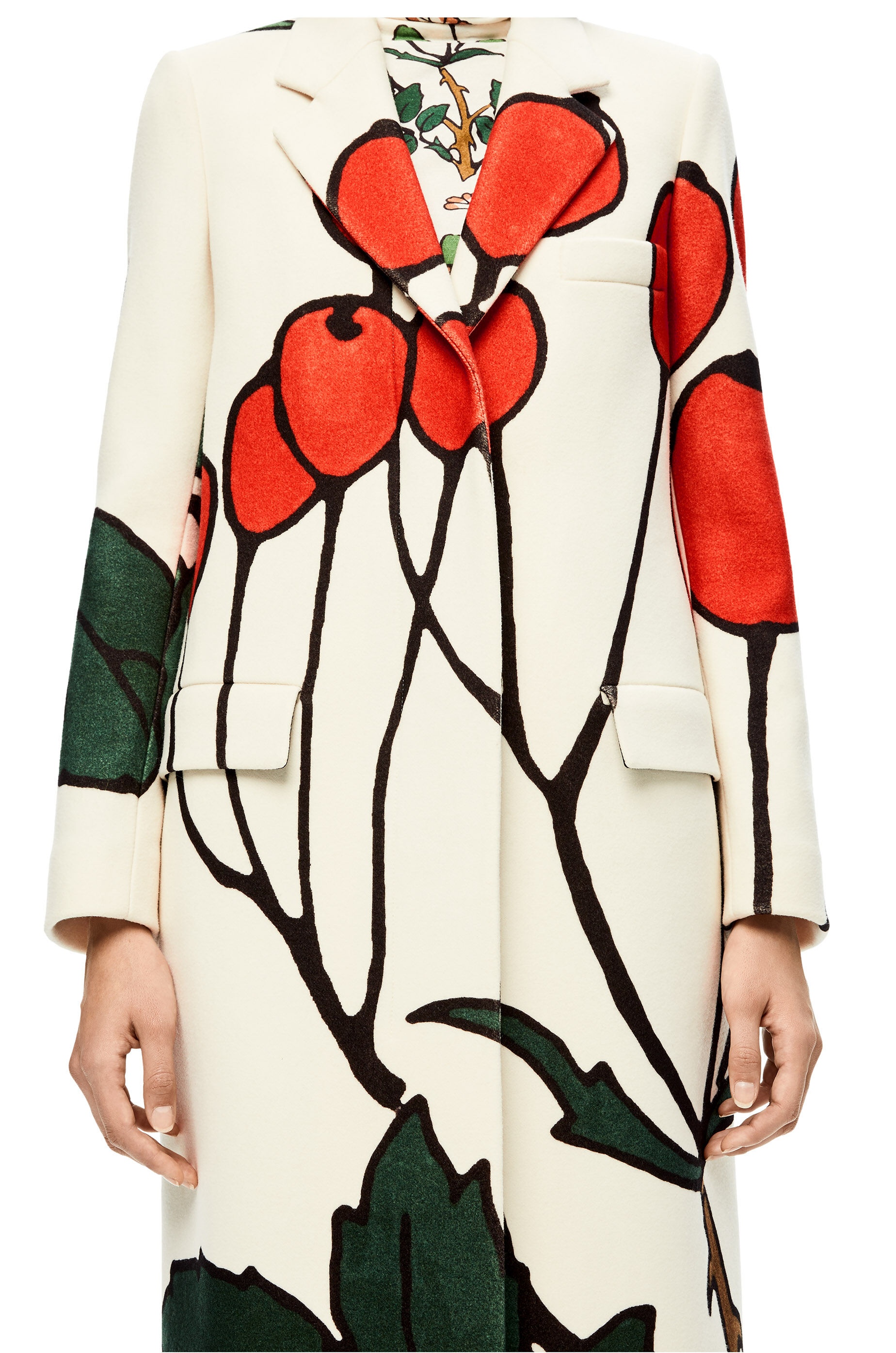 Herbarium coat in wool - 5