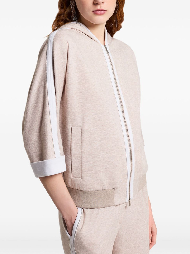 hooded striped jacket 3