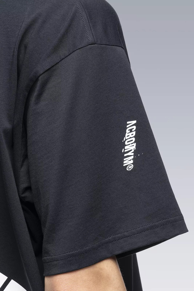 S24-PR-C Pima Cotton Short Sleeve T-shirt Black 7