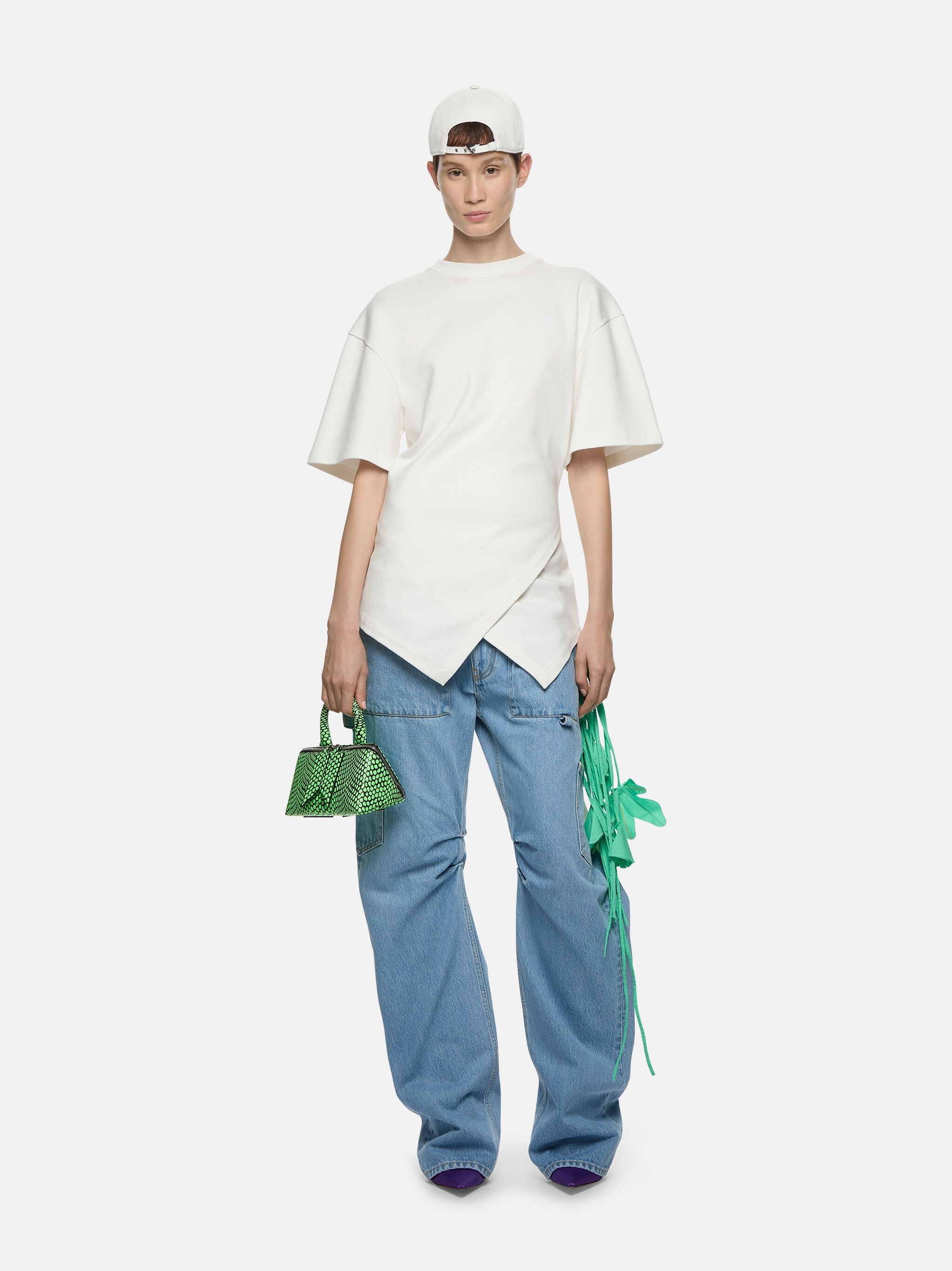 ''MABEL'' WHITE T-SHIRT - 2