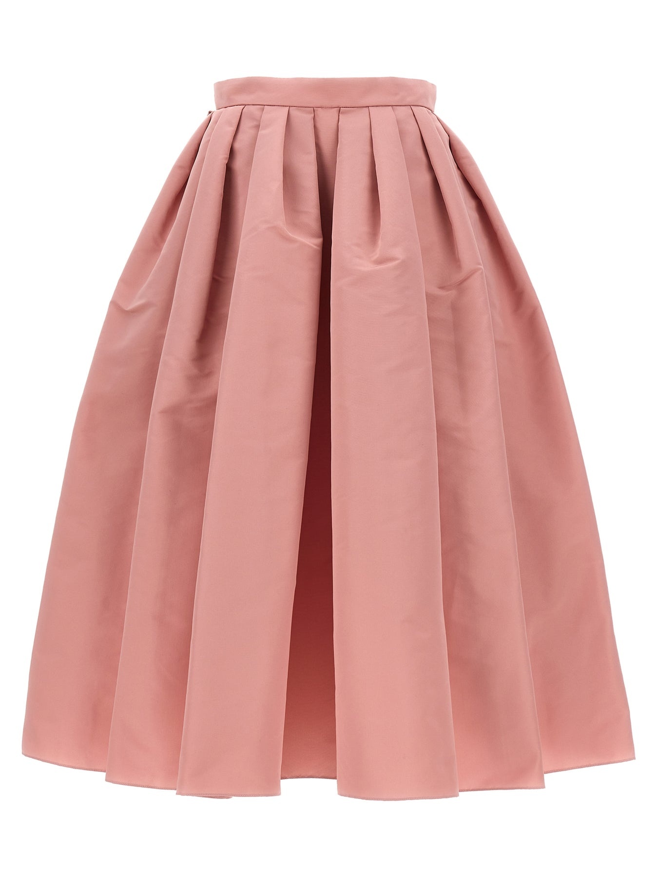 Psychedelic Pink Pleated Skirt