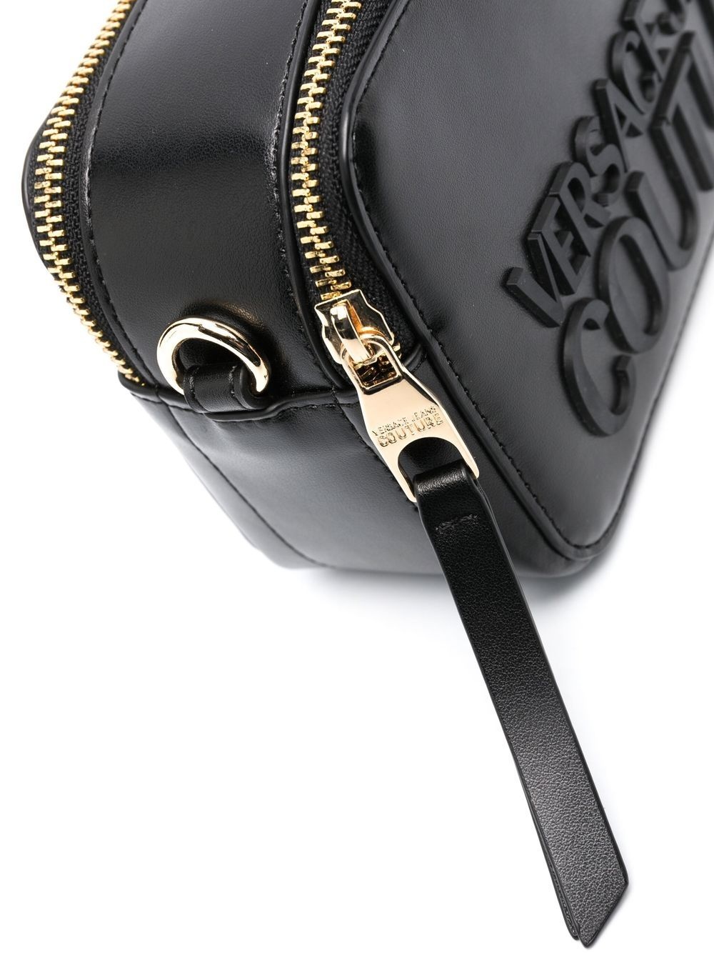 logo embossed shoulder bag - 4