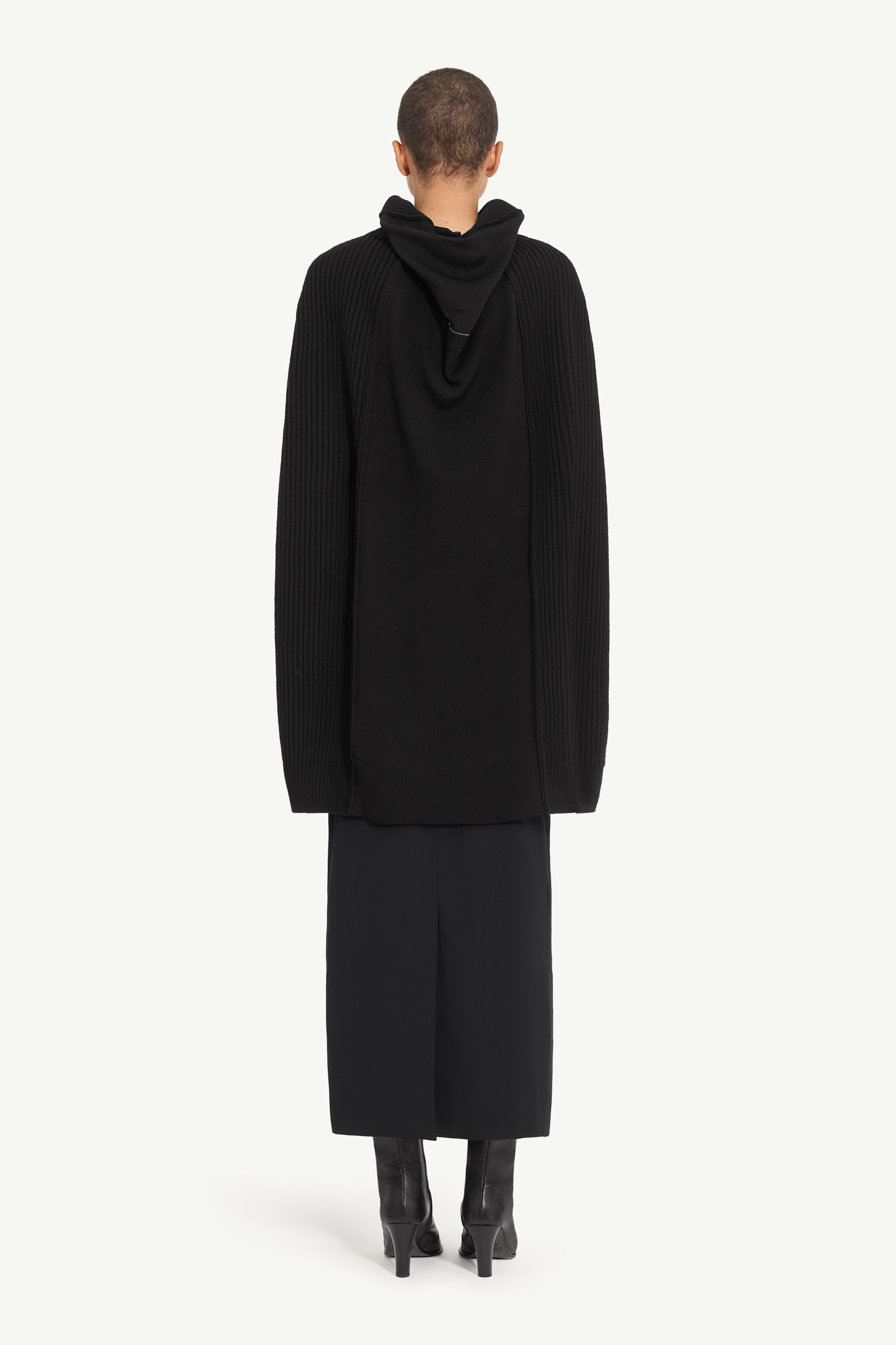 Ribbed knit cardigan dress - 4