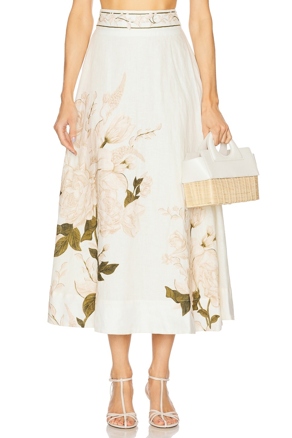 Agua by Agua Bergamota Gardenia Maxi Skirt - 1