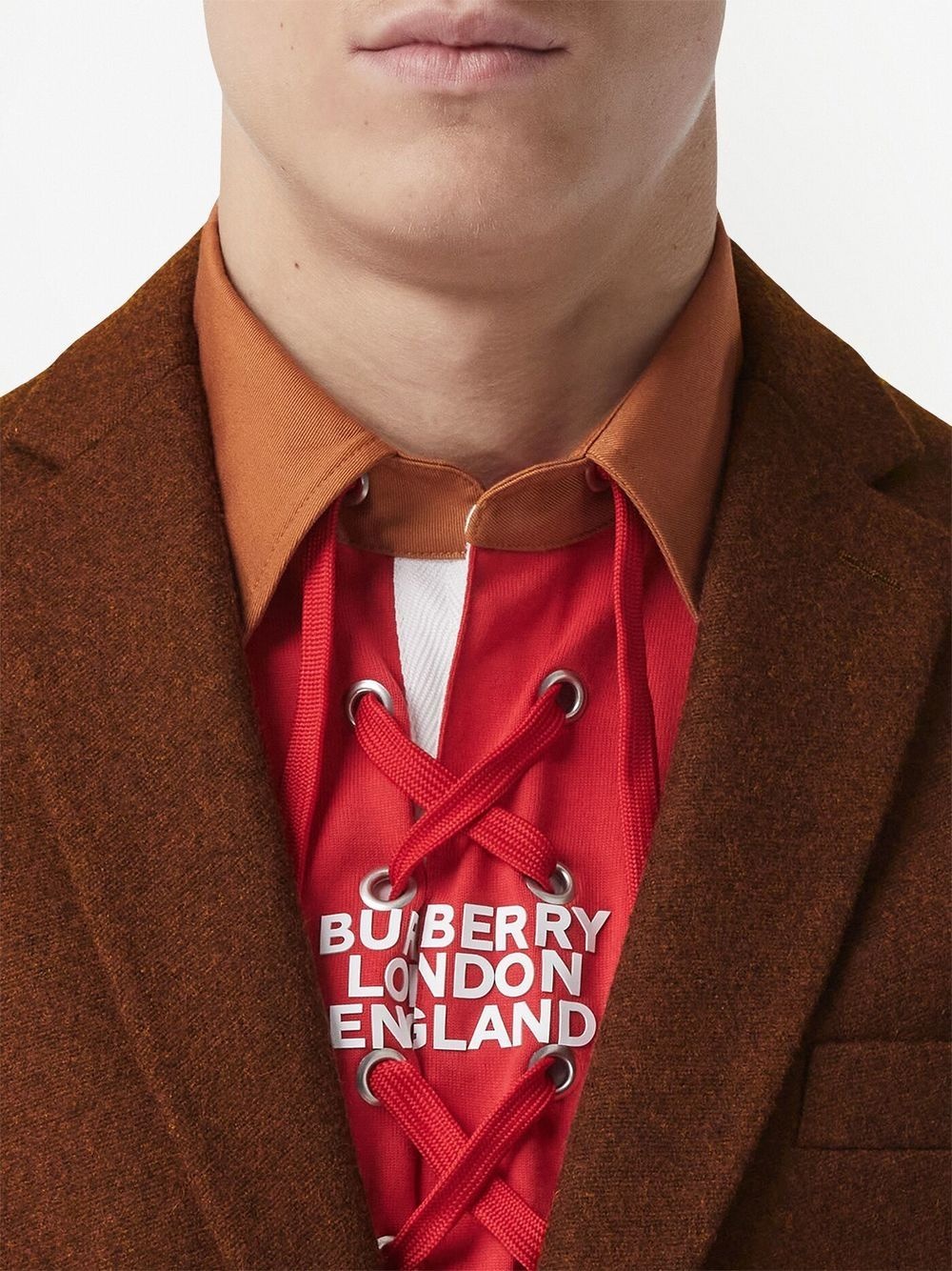 check-detail tailored blazer - 5
