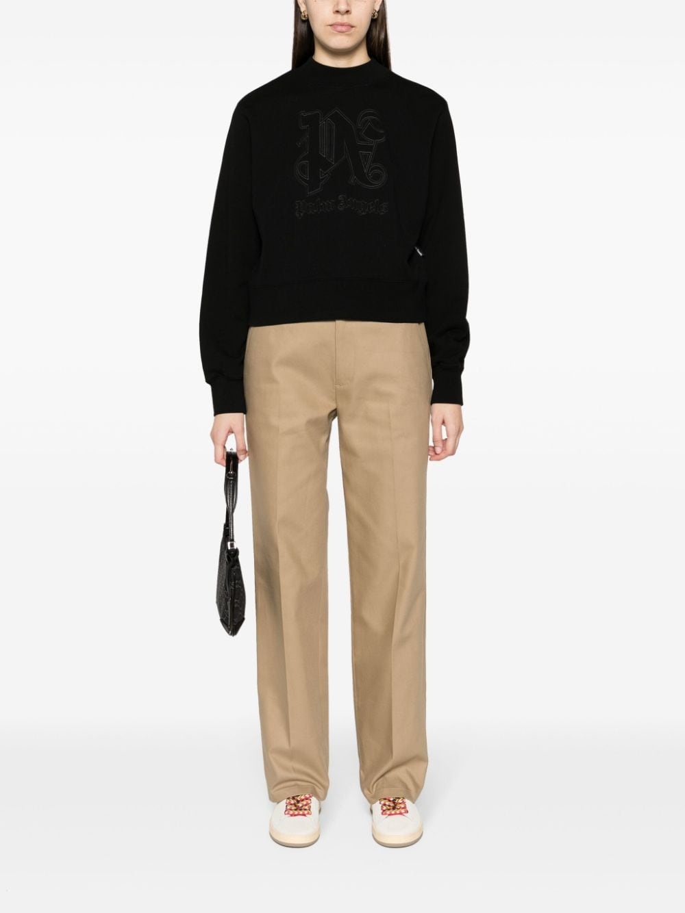 Monogram Statement cotton sweatshirt - 2