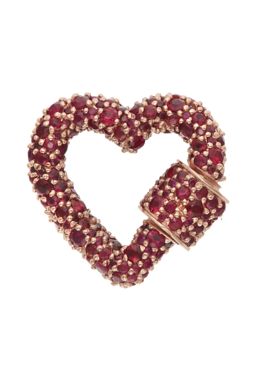 Ruby Allstone Heart Lock - 1