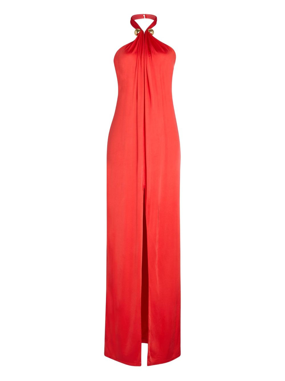 Becs halterneck maxi dress - 1