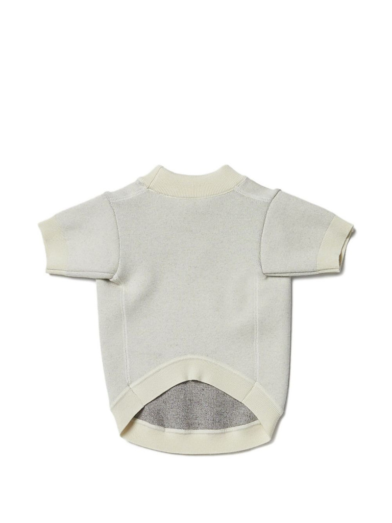 PESERICO logo-print pet sweater outlook