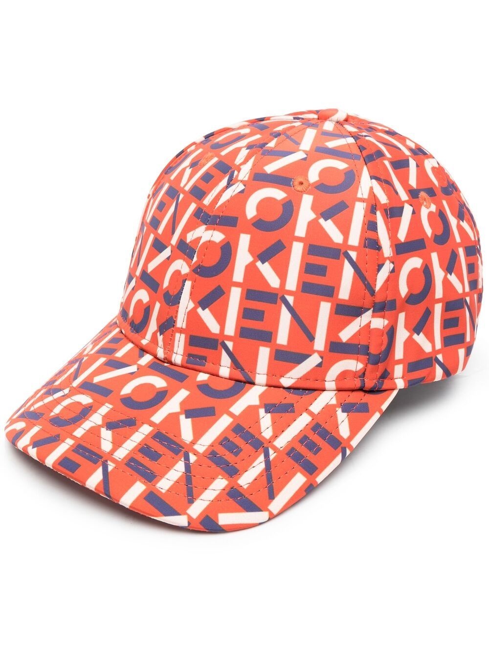 logo-print six-panel cap - 1