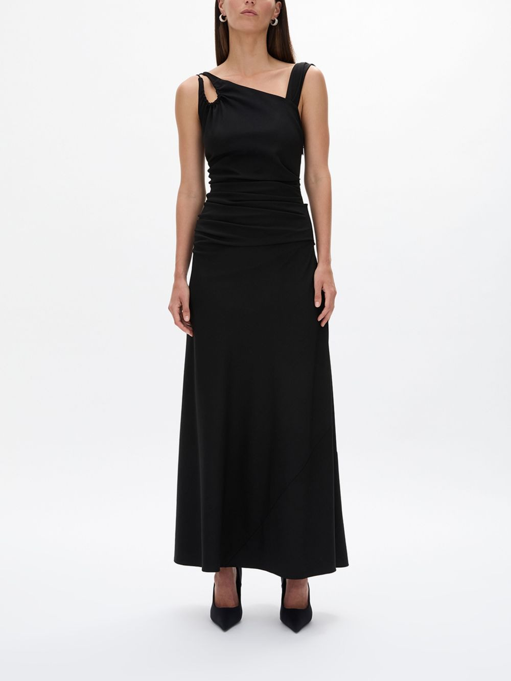 Fitz cut-out gathered maxi dress - 2