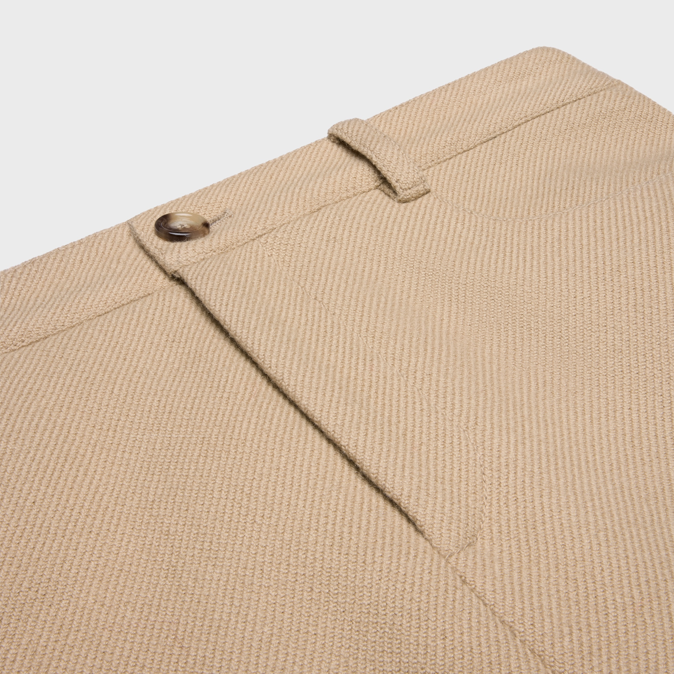 pencil skirt IN cashmere mohair natté - 3