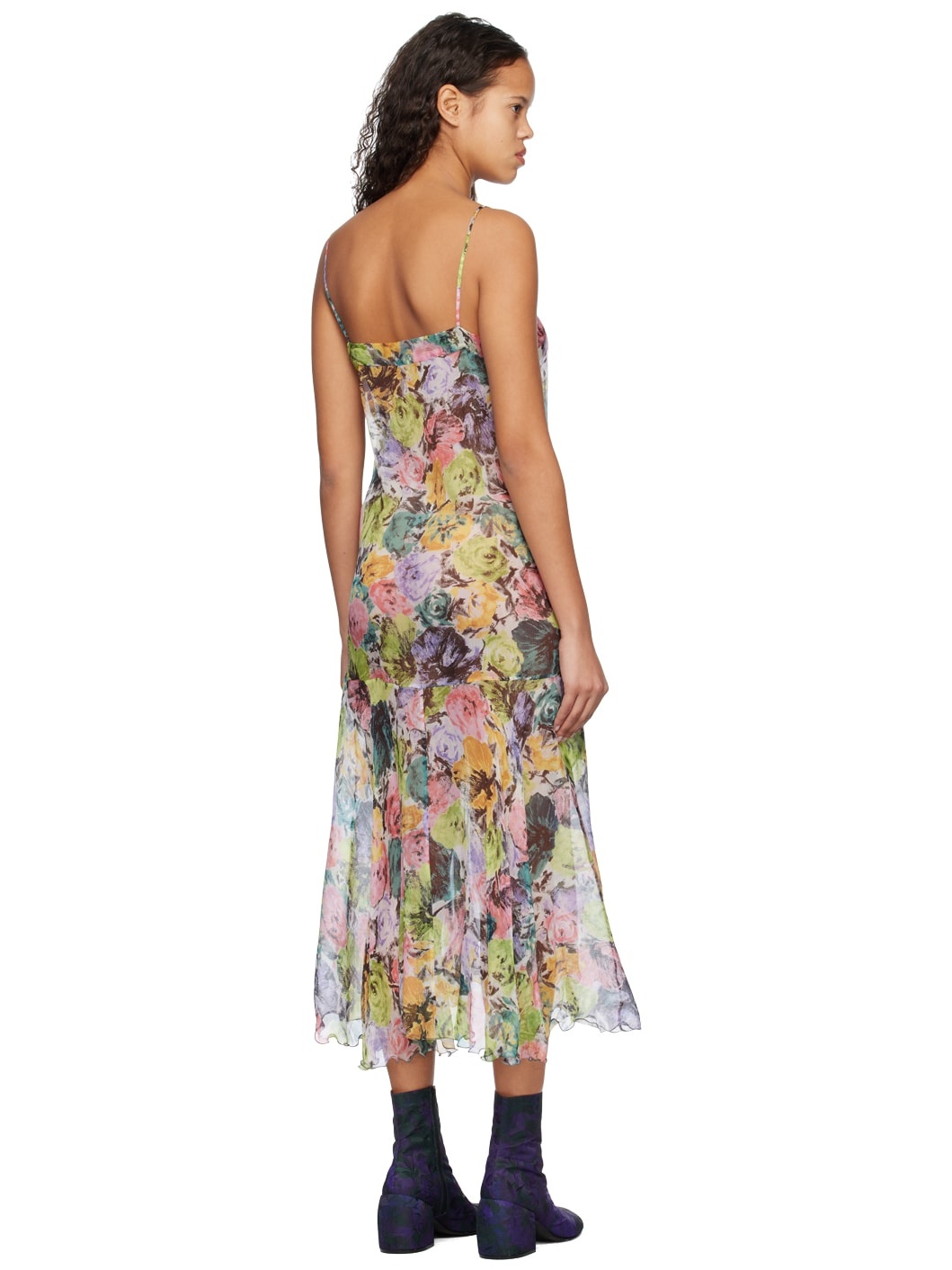 Multicolor Dreya Midi Dress - 3