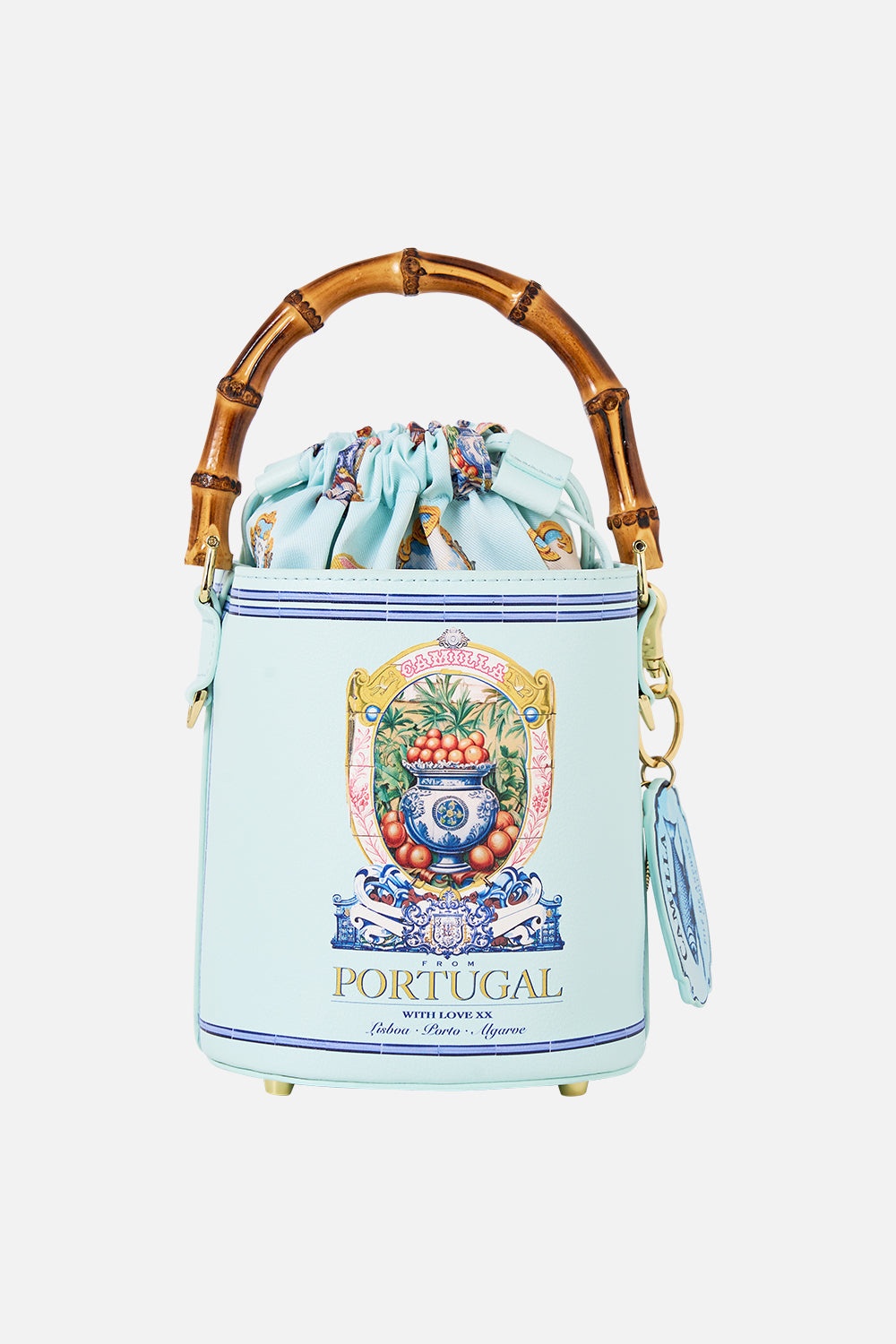 DRAWSTRING BUCKET BAG - 3
