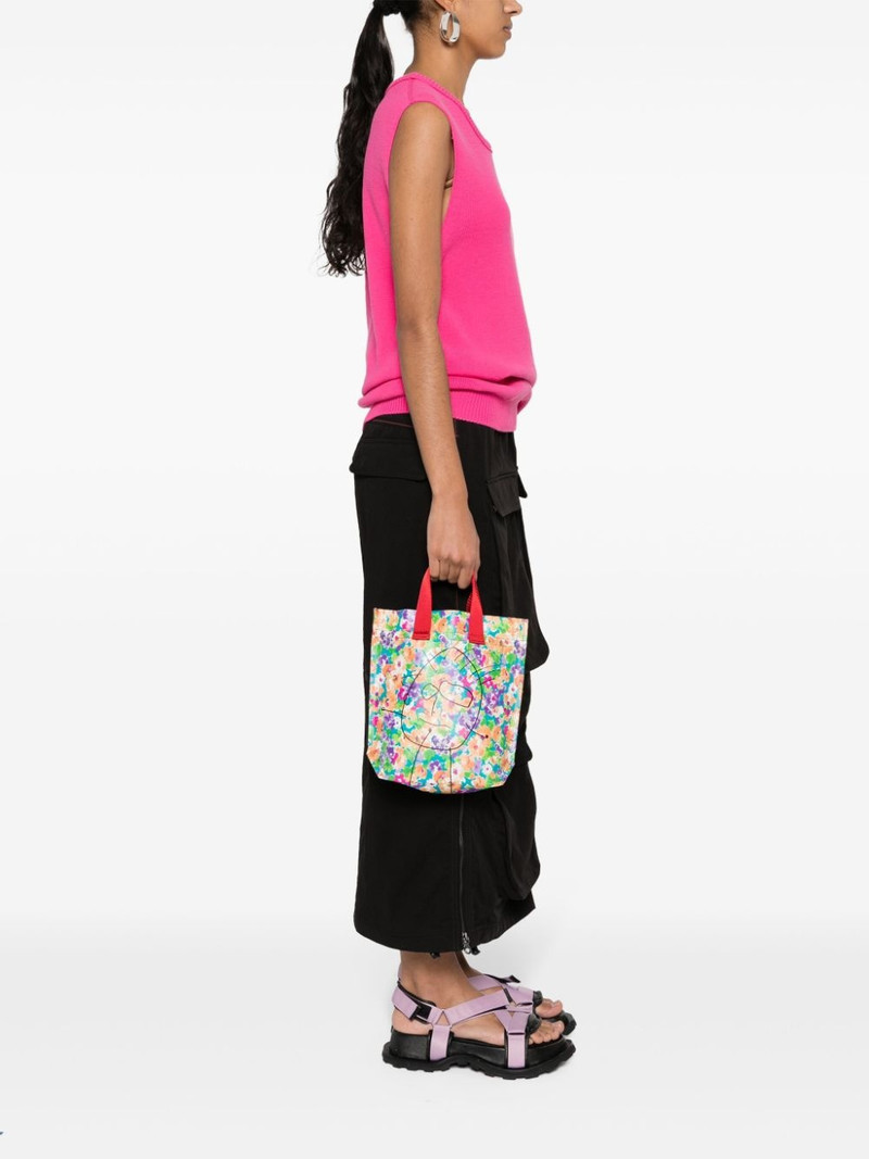 Plan C logo-print tote bag outlook