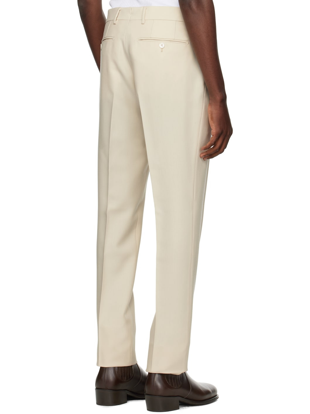 Beige Dyllan Trousers - 3