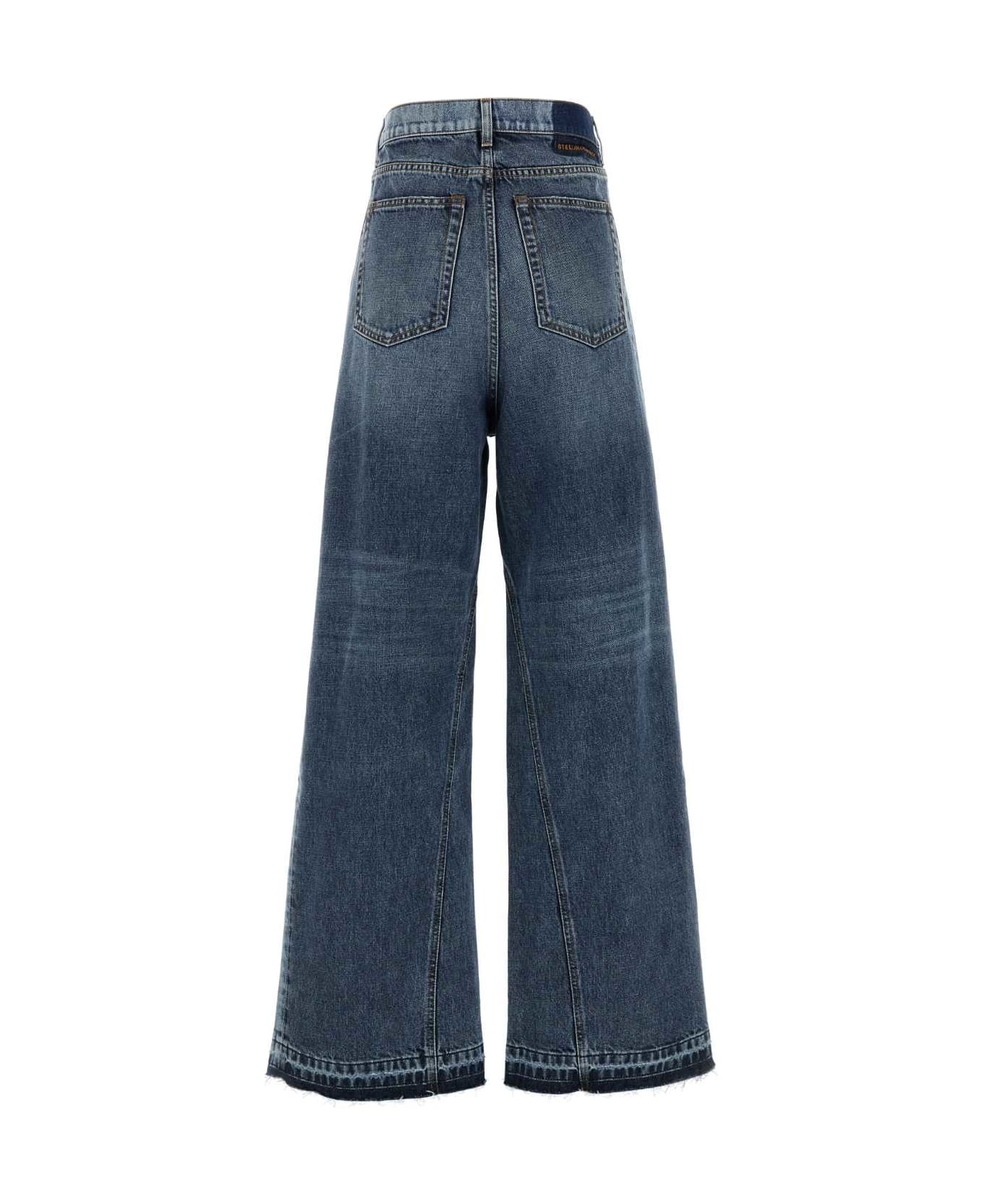Denim Ride-leg Jeans - 2