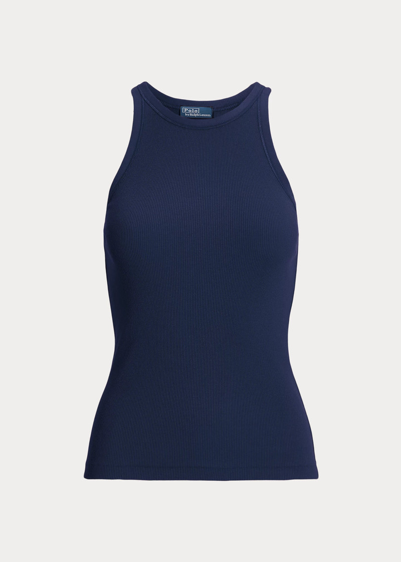 Ribbed Cotton Tank Top 1