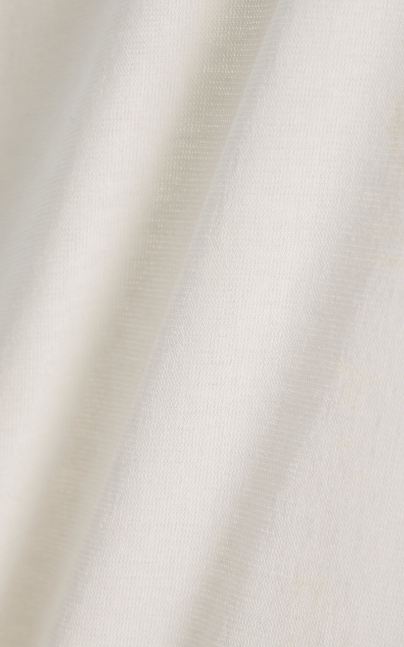 Frida Cuffed Cotton-Jersey Maxi Dress white 5