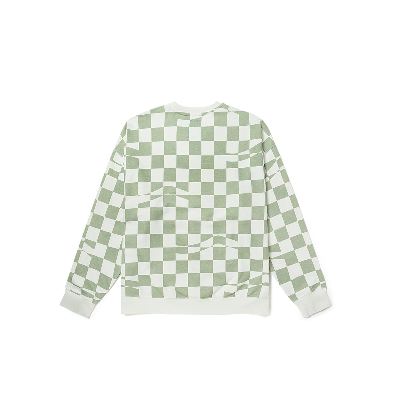 Vans checkerboard Hoodie 'Green White' VN00091KC1C - 2