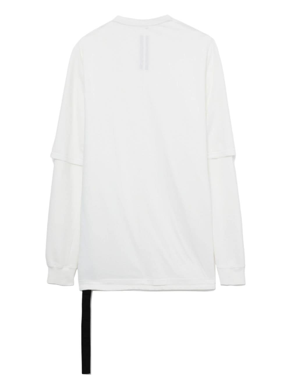 layered drawstring sweatshirt - 6