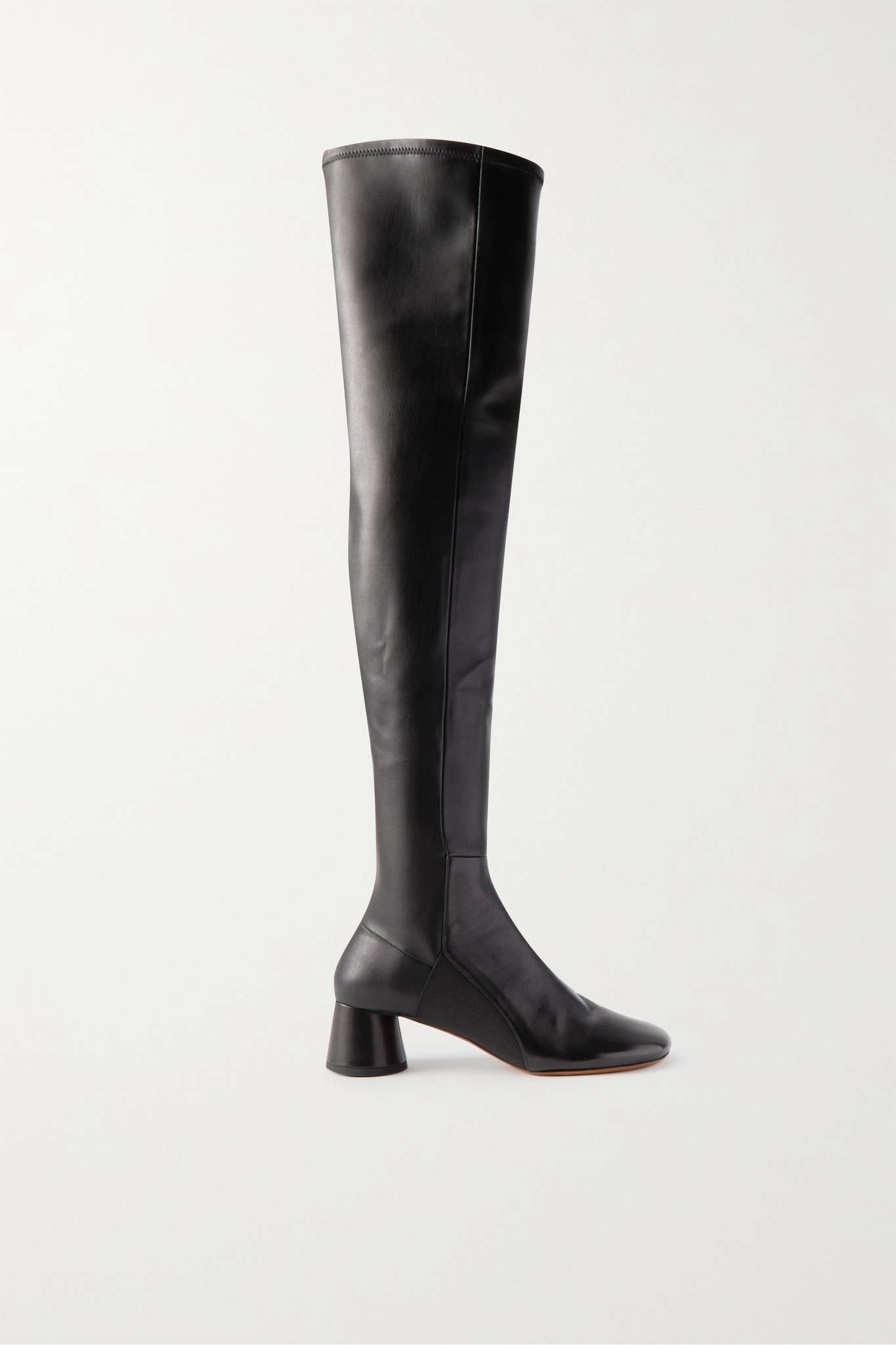 Glove leather over-the-knee boots - 1