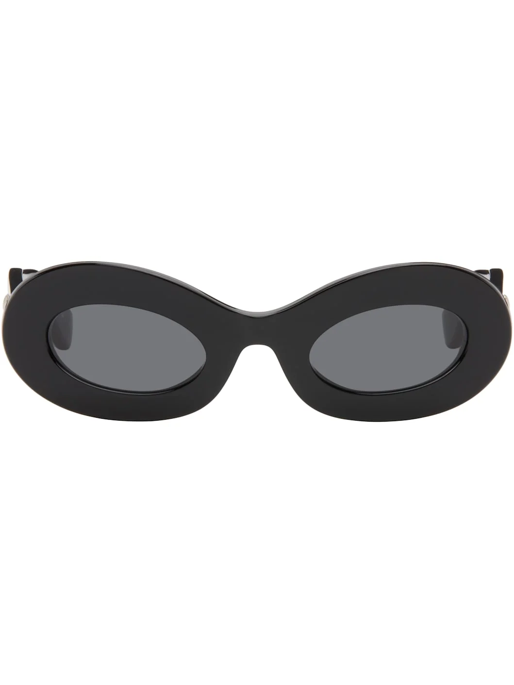 Black Nellcôte V Logo Sunglasses - 1