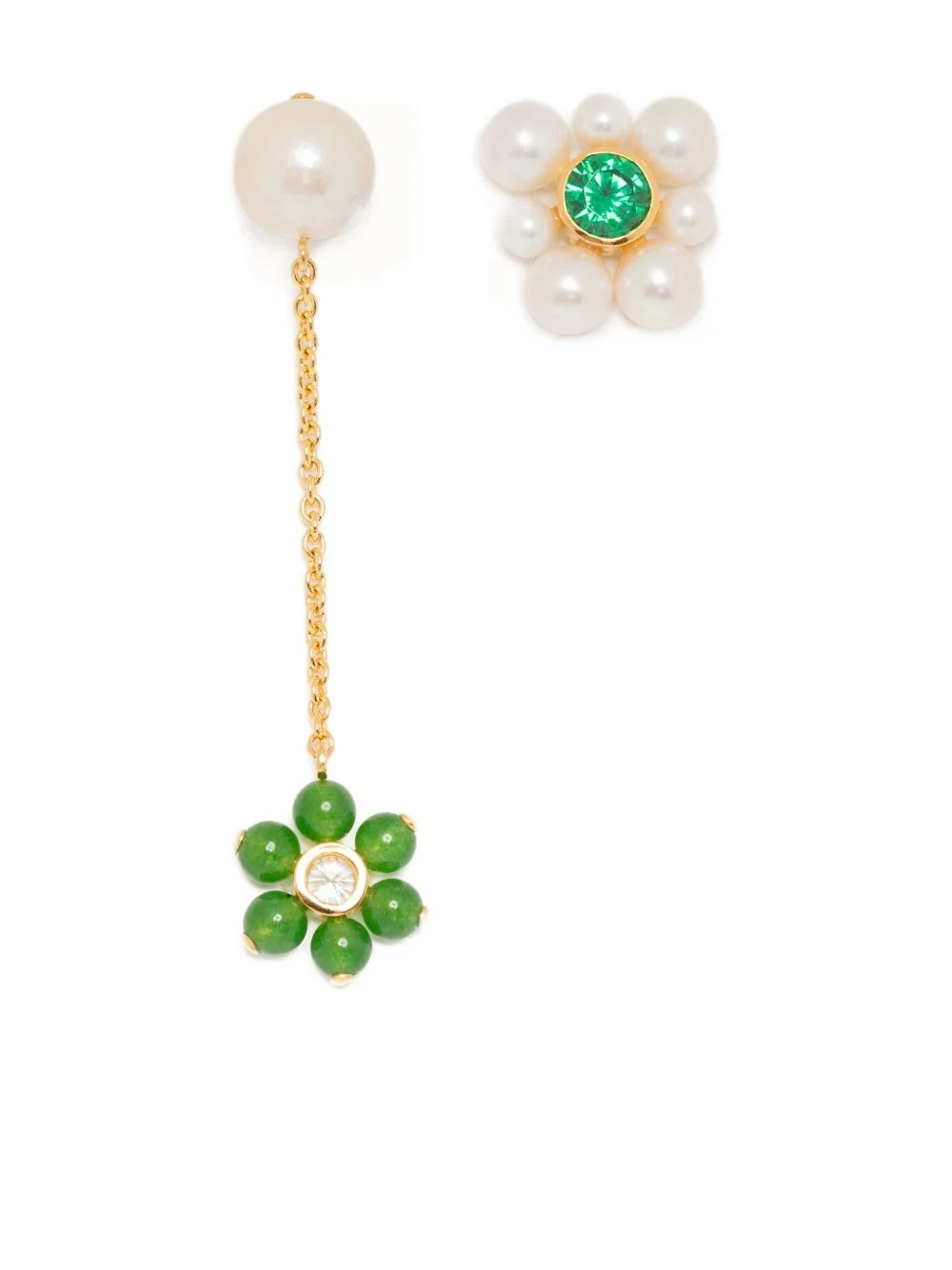 Not Brainwashed (Yet) flower earrings - 1