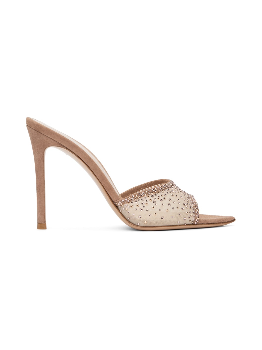 Tan & Beige Rania Mules - 1