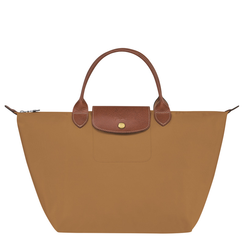 Le Pliage Original M Handbag Fawn - Recycled canvas 1
