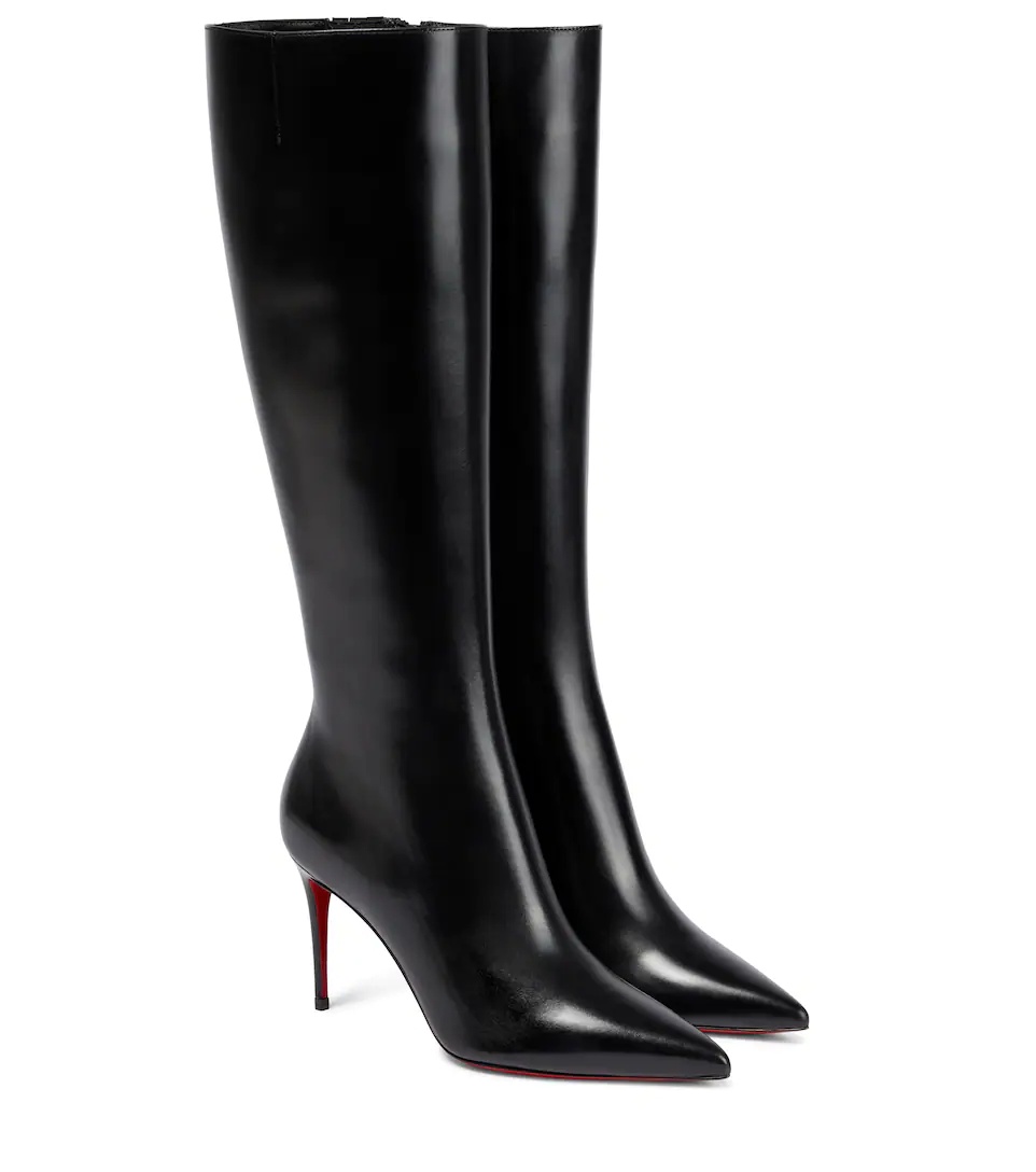 Kate Botta 85 leather knee-high boots - 1