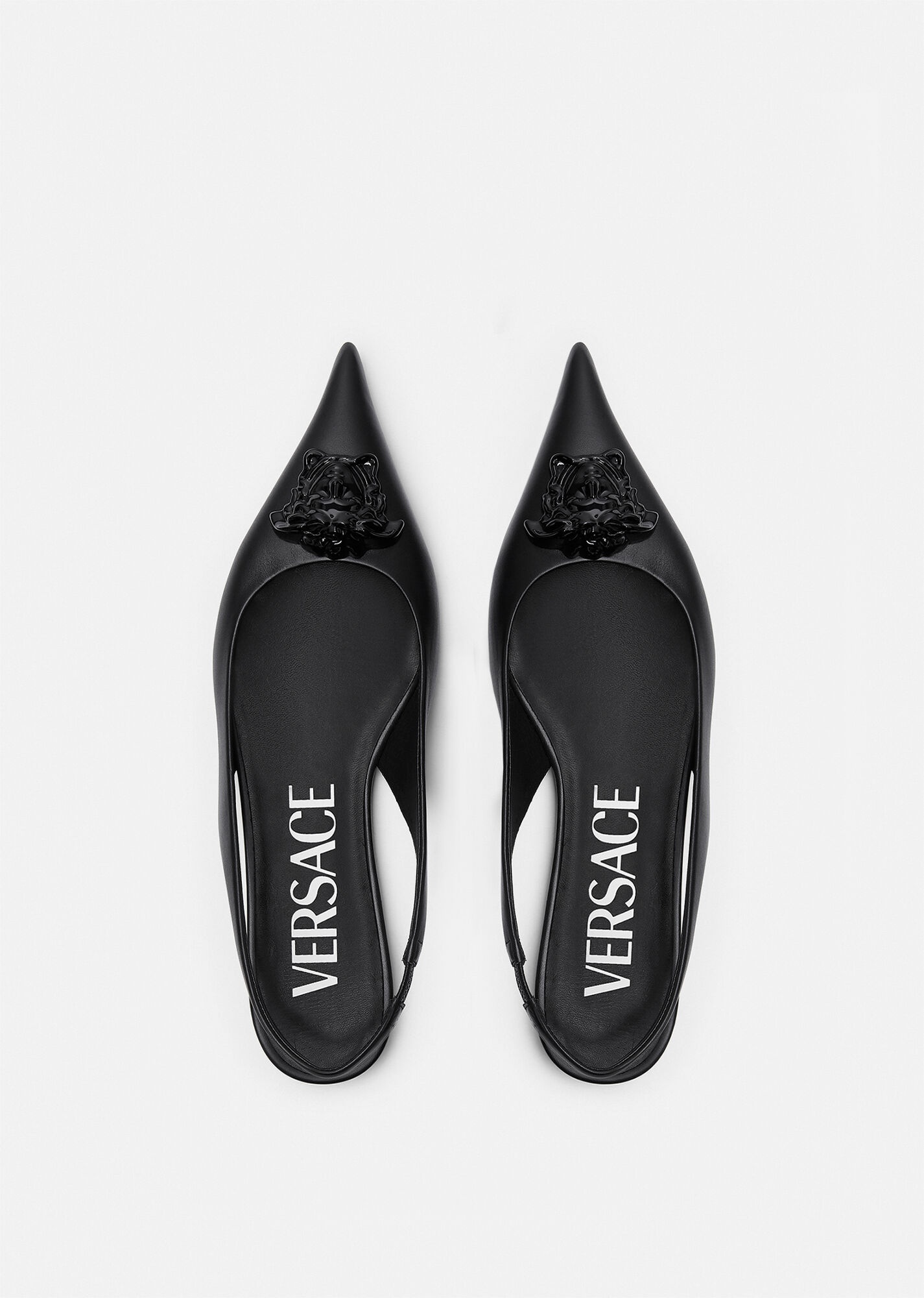La Medusa Sling-back Flats - 3