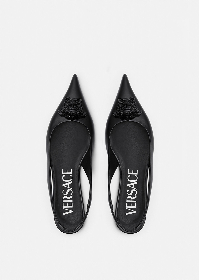 La Medusa Sling-back Flats 3