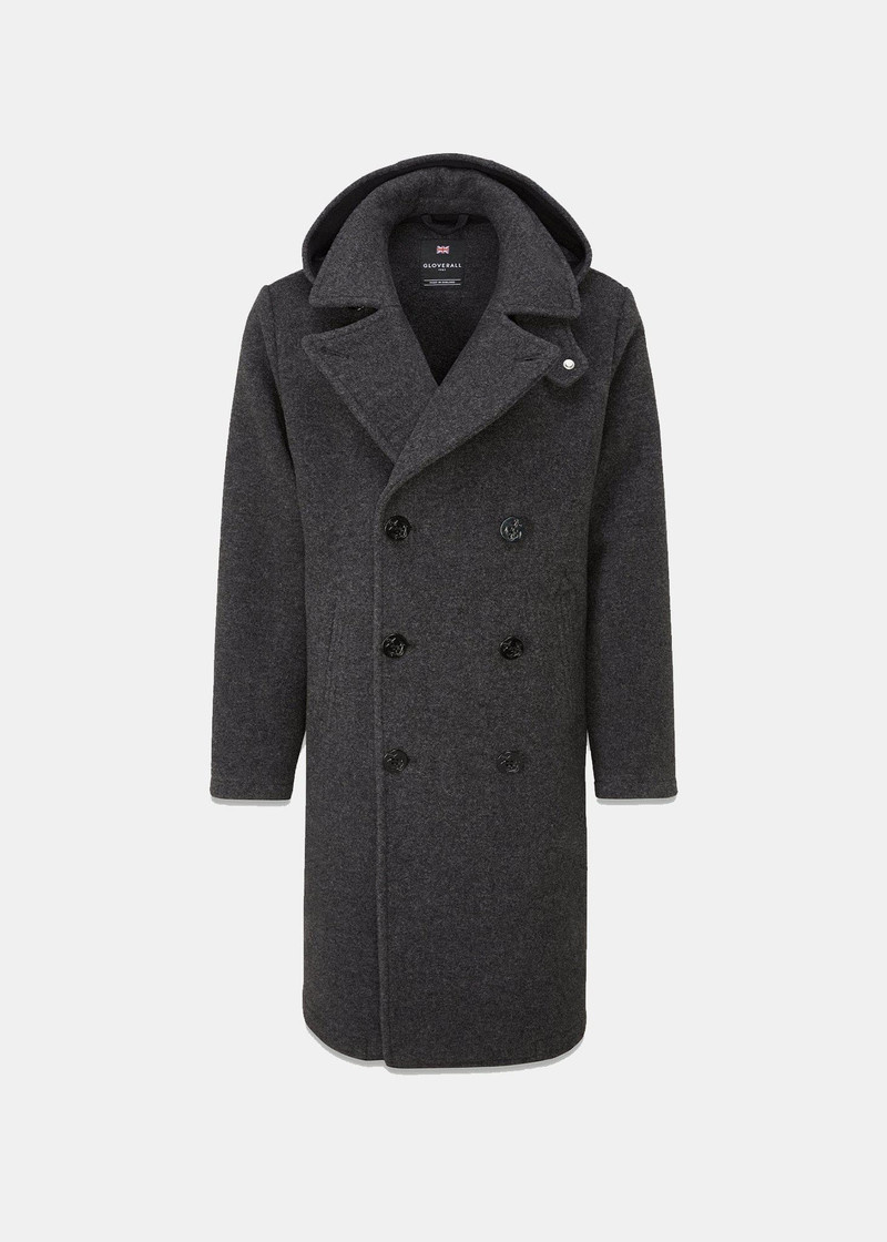 Men's Shackleton Peacoat Charcoal 1