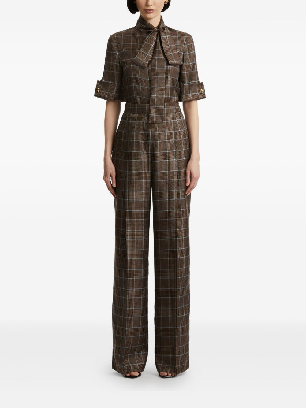 Prince of Wales-check trousers - 2