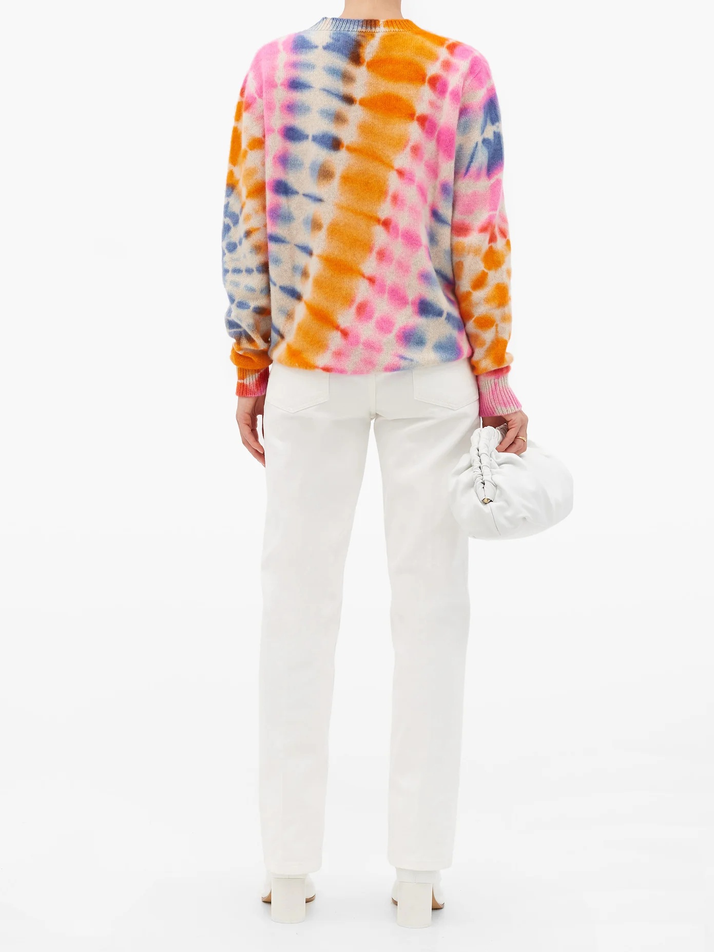 Tie-dye cashmere sweater - 5