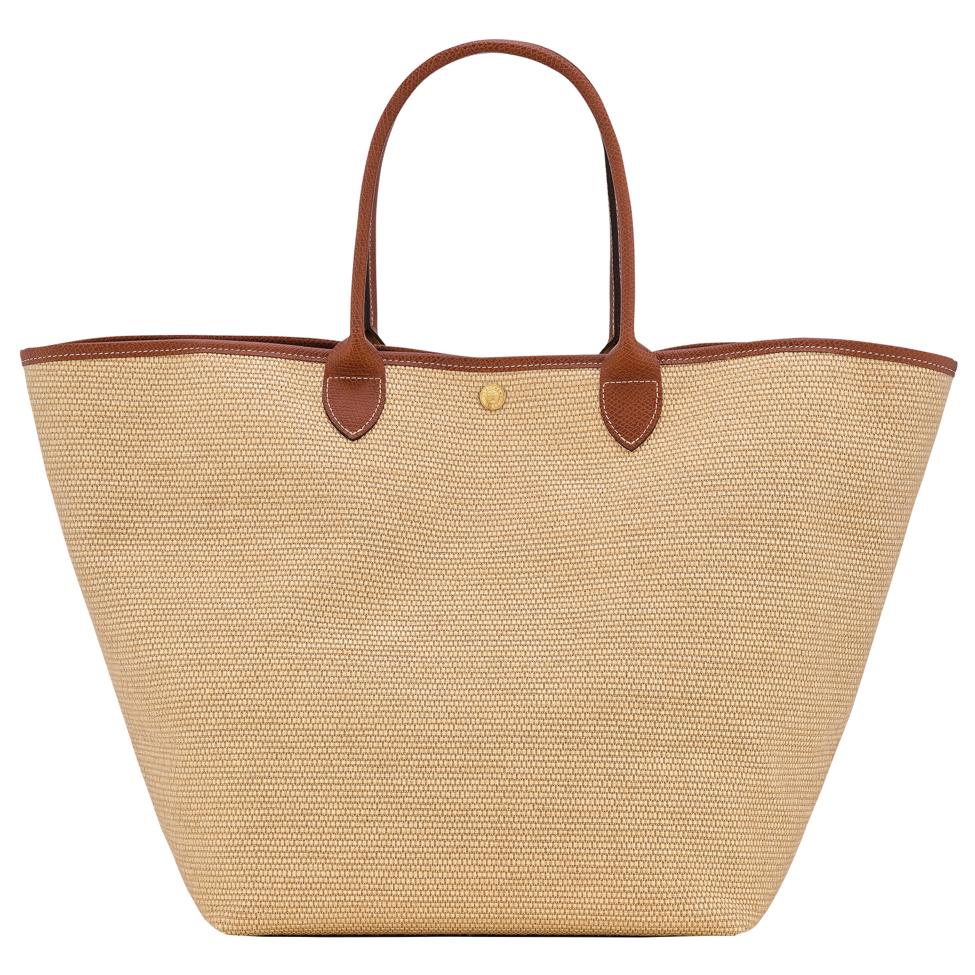 Le Pliage Collection L Basket bag Brown - Canvas - 4