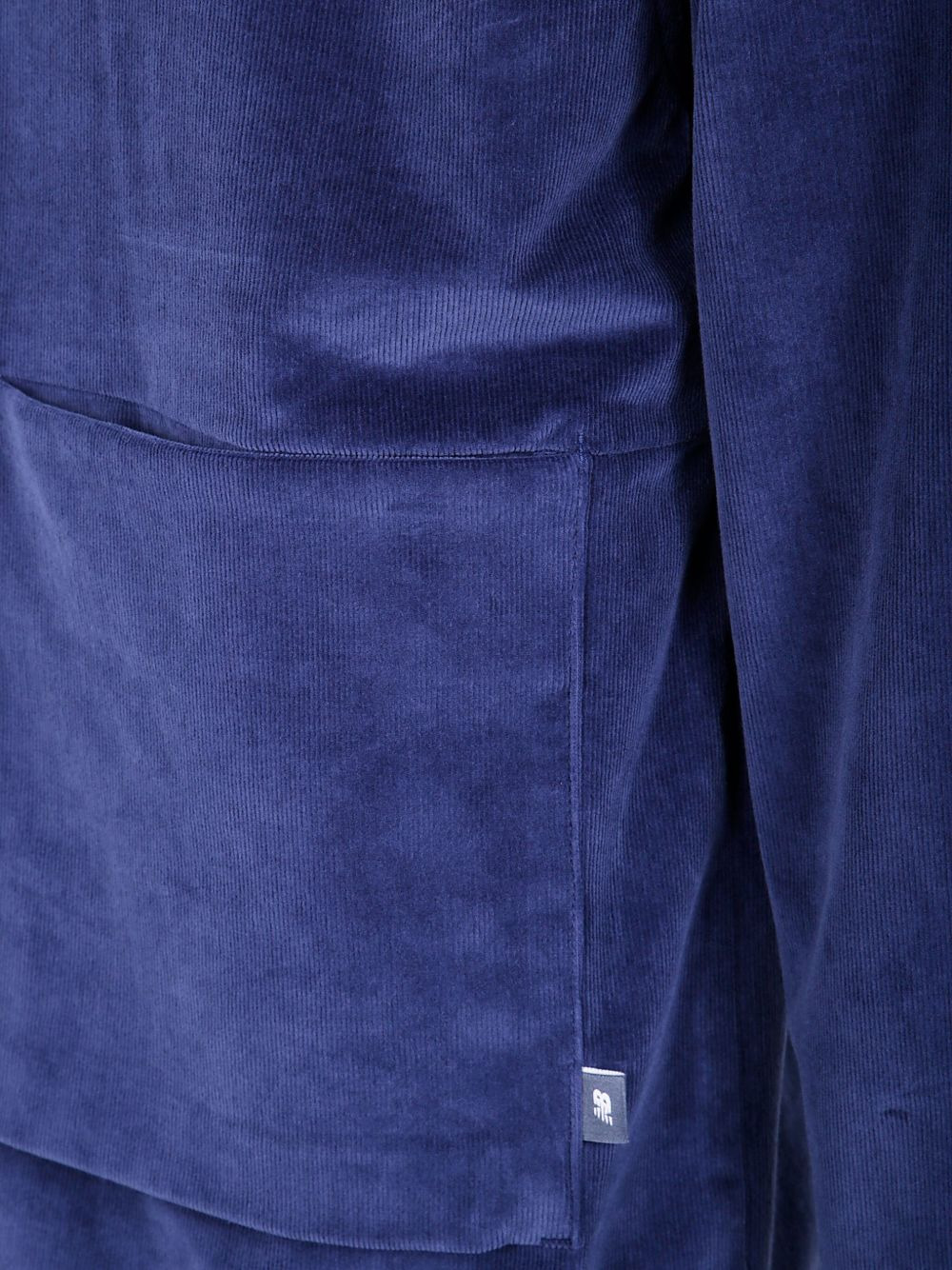 corduroy patch-pocket shirt - 3