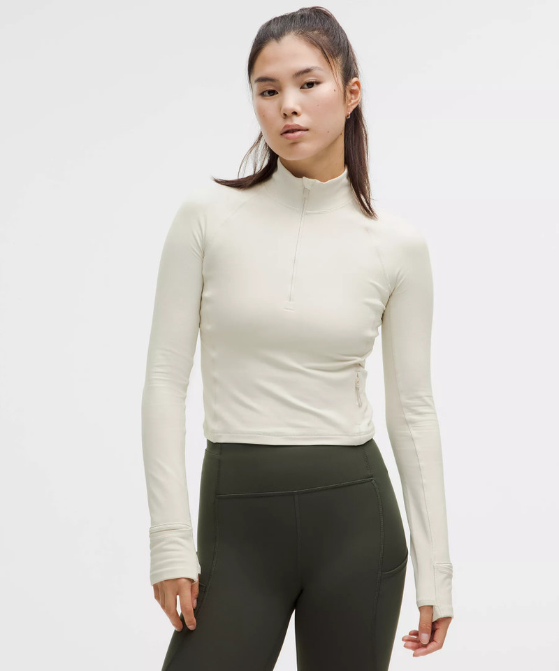 It's Rulu Cropped Half Zip *Updated 1