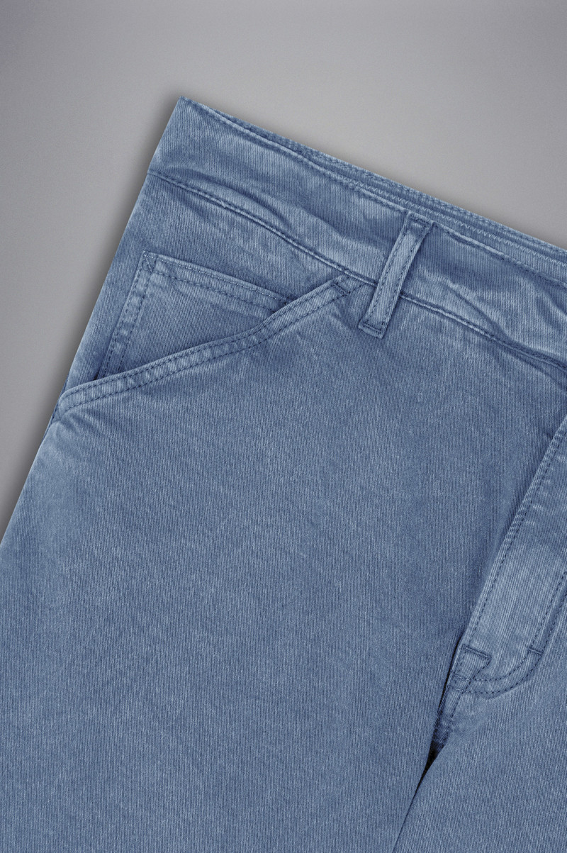 MARBLED DENIM CARPENTER TROUSERS 5