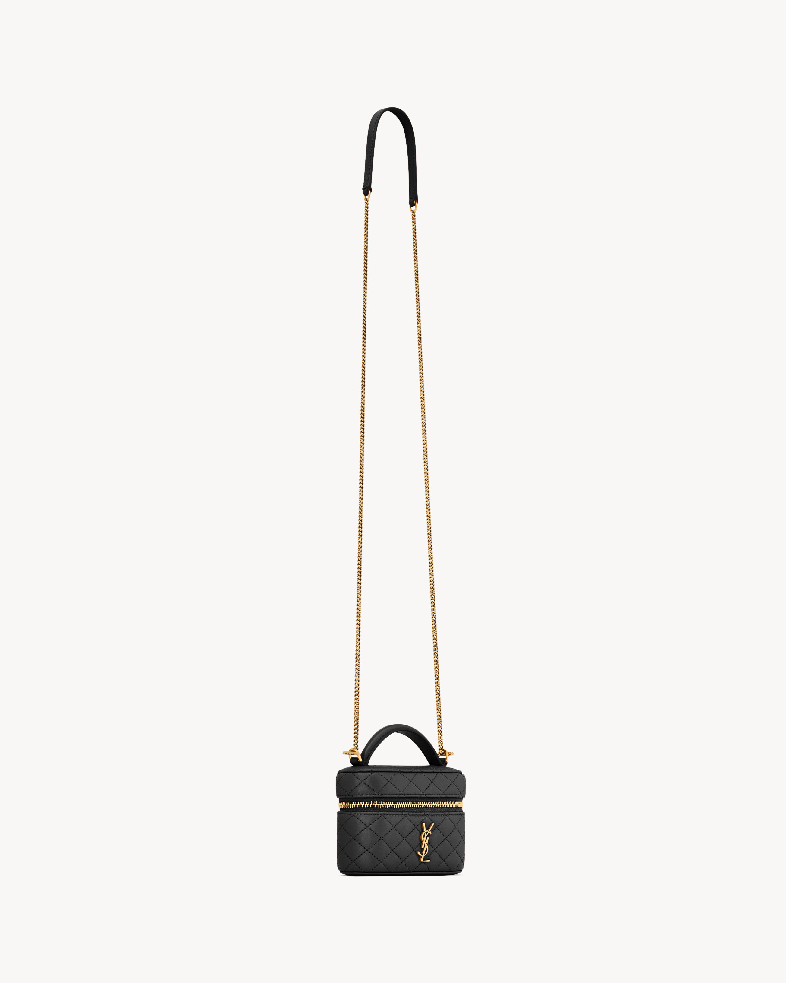 GABY MICRO VANITY BAG IN LAMBSKIN - 6